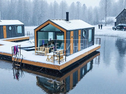 Отдых в доме на воде, семейные развлечения на природе