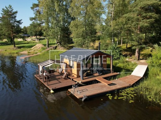 Отдых в доме на воде, семейные развлечения на природе