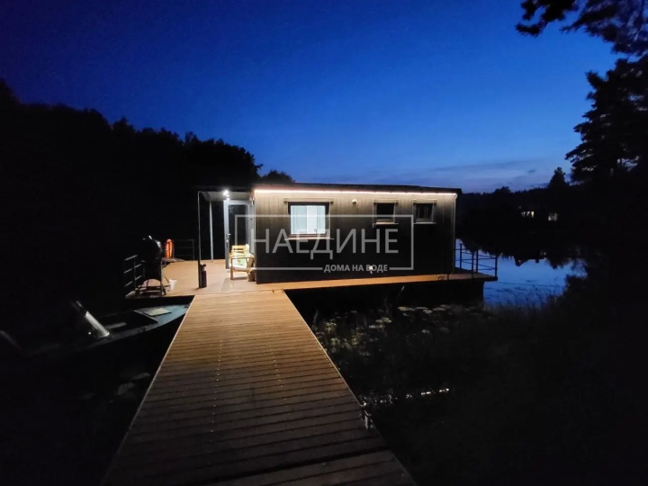 Романтический закат на хаусботе «Сила Природы» – уединенный отдых на воде