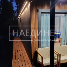 Романтический закат на хаусботе «Сила Природы» – уединенный отдых на воде | Наедине - дома на воде