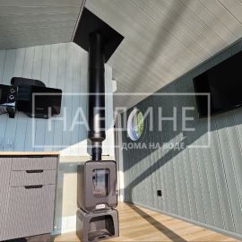 Современная кухня в доме на воде Сила Свободы для аренды | Наедине - дома на воде