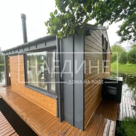 Плавучий дом «Сила Вуоксы» – идеальное жилье для отдыха на природе | Наедине - дома на воде